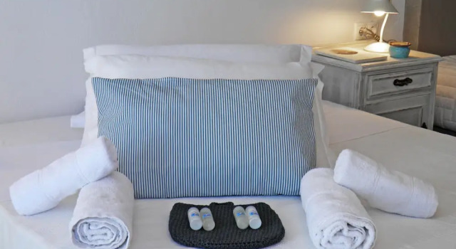 Четырёхместный номер Standard с балконом и с видом на море Aegean Eye Apartments