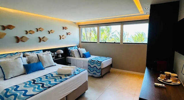 Номер Superior Pousada de Charme Refugio da Villa - Pé na Areia