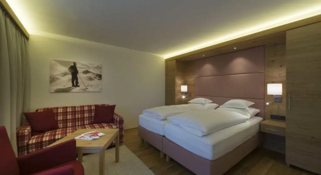 Двухместный номер Superior с балконом Hotel Garni Panorama