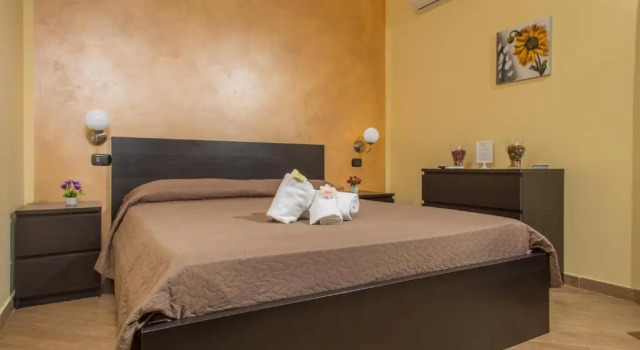 Standard Doppel Zimmer mit Meerblick B&B Montemare