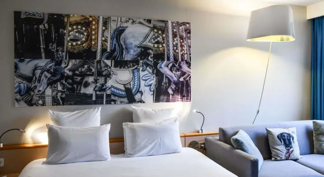 Двухместный семейный номер Classic Hotel Mercure Château de Fontainebleau