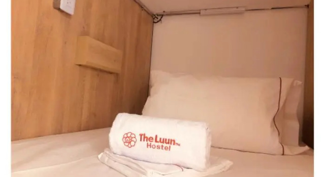 Кровать в общем номере The Luun Hostel