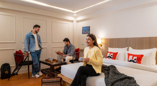 Двухместный номер Deluxe Moustache Hostel Nainital