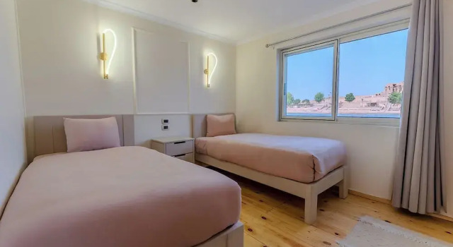 Двухместный номер Standard с видом на реку Anoush Cruise 2Nights Aswan to Luxor