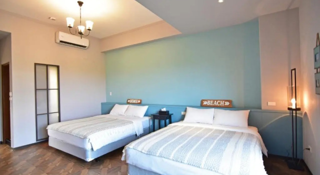 Четырёхместный номер Standard с видом на море Kenting Kavana Cottage