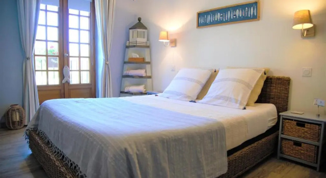 Двухместный номер Standard B&B Des Histoires dAnges - Côté Jardin - Accueil Vélo