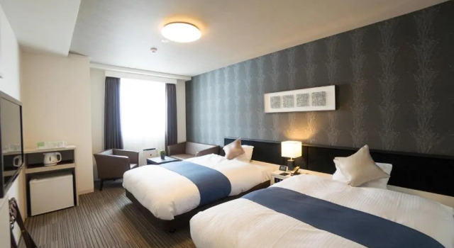 Двухместный номер Deluxe Hotel Lagent Plaza Hakodate Hokuto