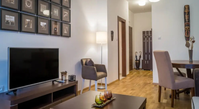Апартаменты Luxury с 2 комнатами с балконом и рядом с пляжем Luxury Budva Center Apartments