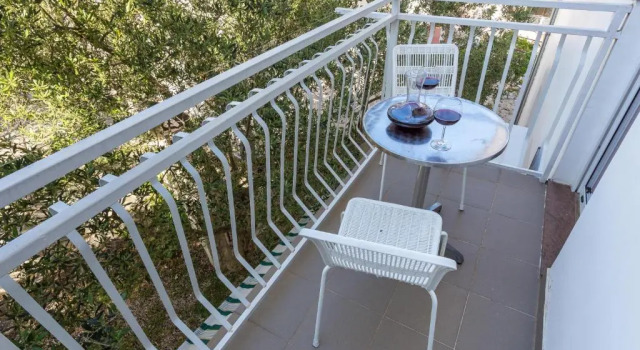 Студия с балконом и с красивым видом из окна Apartments Antea & Magdalena