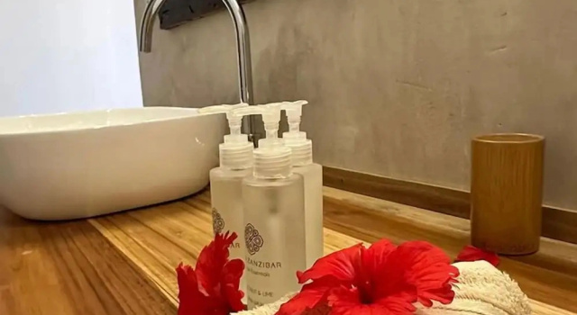 Двухместный номер Deluxe с видом на бассейн Boutique Villa Unaweza