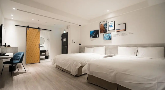 Standard Vierer Familie Zimmer 1 Schlafzimmer mit Balkon The Way Inn