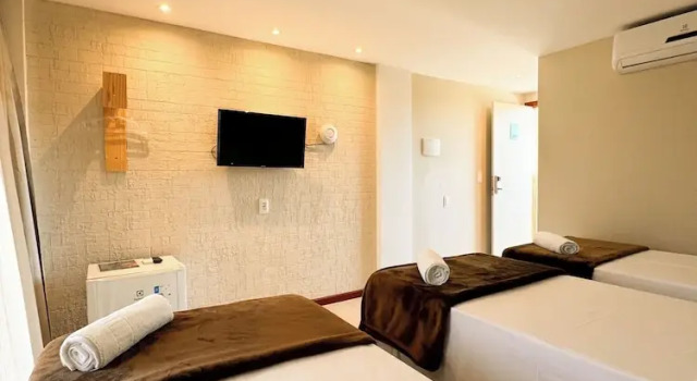 Трёхместный номер Standard Hotel Icarai Beach