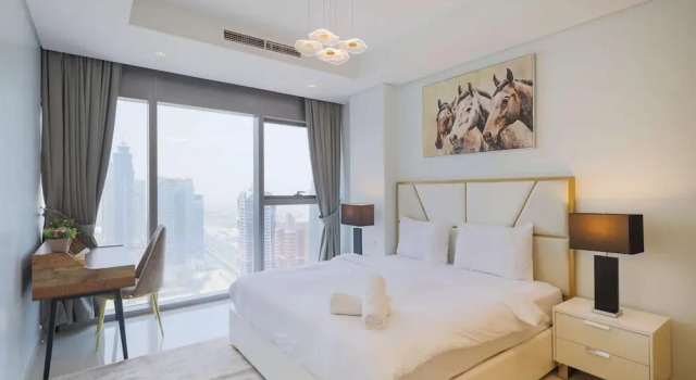 Ptr-5213 Modern 1BR Apartment, Забронировать Апартаменты/квартира Отели Эмирата Дубая с парковкой, рядом с Marasi Promenade, Парковка