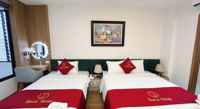 Семейный номер Standard с балконом SOCA Hotel LAO CAI
