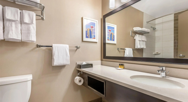 Четырёхместный номер Standard Best Western PLUS Calgary Centre Inn