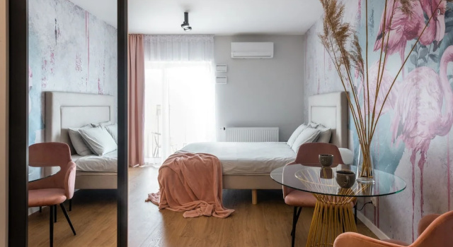 Люкс Executive с балконом apartamenty-wroc Kurkowa 32