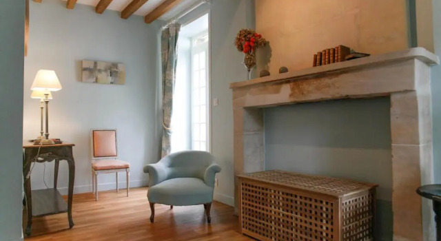 Люкс Deluxe Chambres dhôtes du Bas Manoir