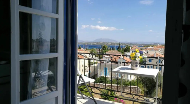 Студия с видом на море Villa Metaxa