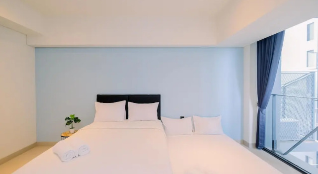 Cozy Stay Studio Apartment For 4 Fax Carstensz Residence, Book Apartment Legok West Java