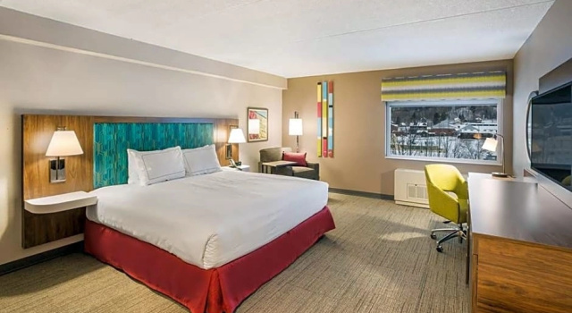 Двухместный номер Standard с красивым видом из окна Hampton Inn & Suites Houghton