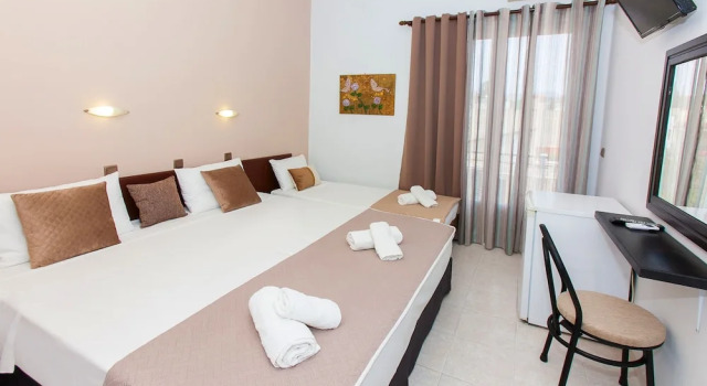 Трёхместный номер Standard с балконом Hotel Electra