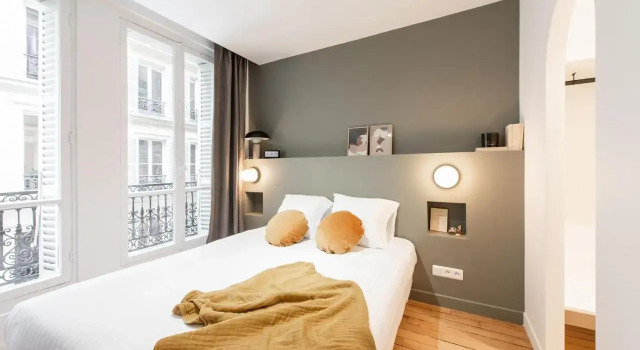Central And Renovated Parisian Apartment, 6-7 Guests, Забронировать Апартаменты/квартира Париж Иль-де-Франс, рядом с Гран Бульвар