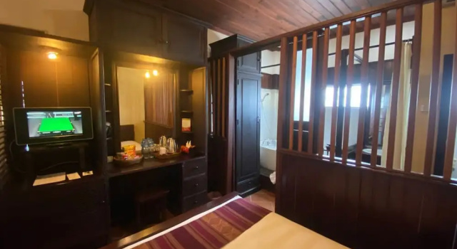 Двухместный номер Deluxe с видом на бассейн Vangsavath Hotel