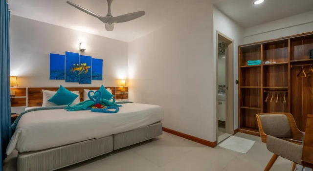Deluxe Doppel Zimmer Ithaa Dhigurah Maldives
