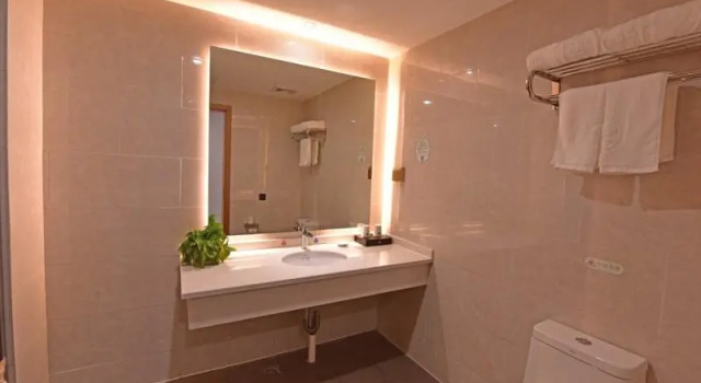 Люкс GreenTree Inn Tongxiang Chongfuzhen World Fur Center Branch