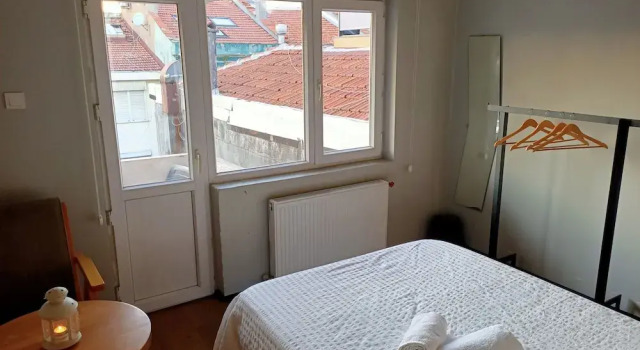 Двухместный номер Standard с балконом и с видом на сад Hostel Bahane