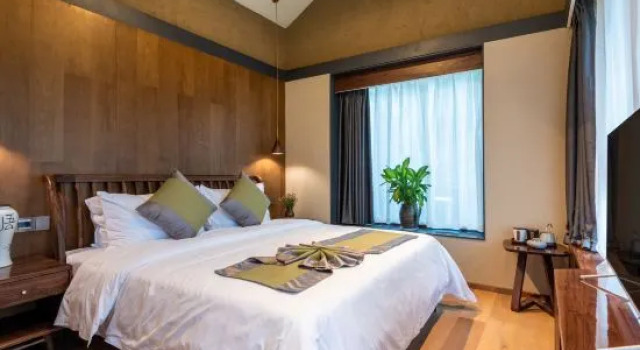 Семейный люкс Wangwu Mountain Xiaoyoudian Mountain Residence Homestay
