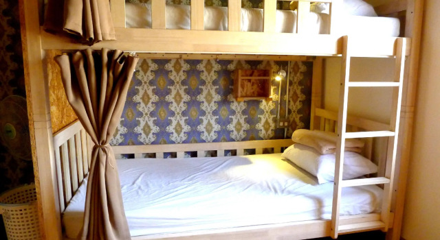 Кровать в общем номере Fuqi Hostel - Yuanqi