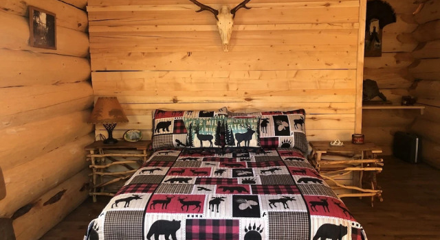 Номер Standard с видом на горы Wrangell Mountain Lodge