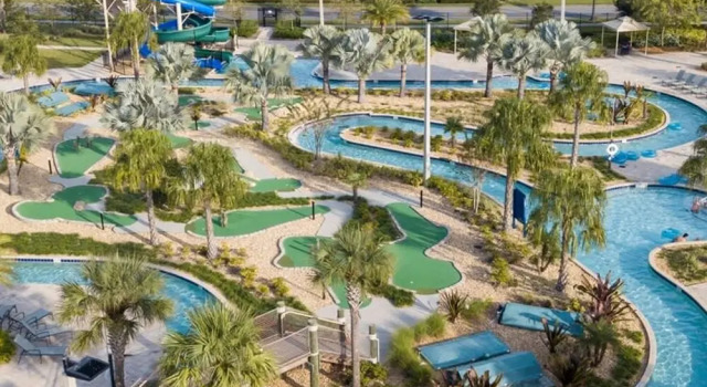 Апартаменты Family Friendly Four Bd w Pool at Storey Lake Resort 5035