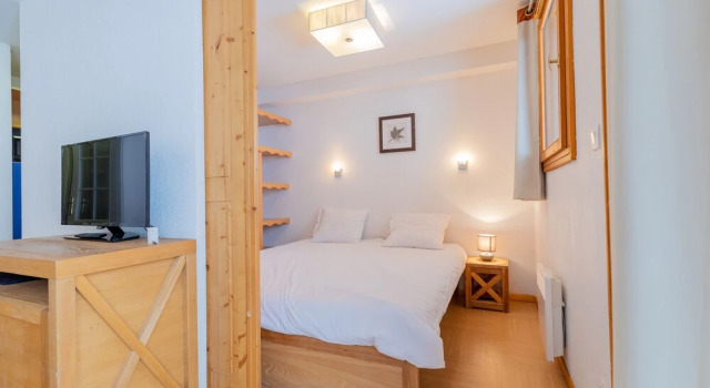 Апартаменты с балконом Madame Vacances Résidence Le Parc Des Airelles