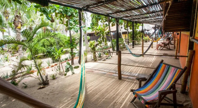 Standardowy pokój z widokiem na morze Posada Mexico