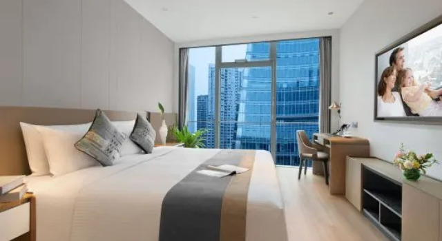 Люкс Deluxe с 2 комнатами Somerset Gaoxin Chengdu