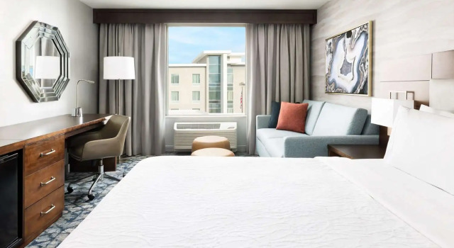 Двухместный номер Deluxe Hilton Garden Inn Palo Alto