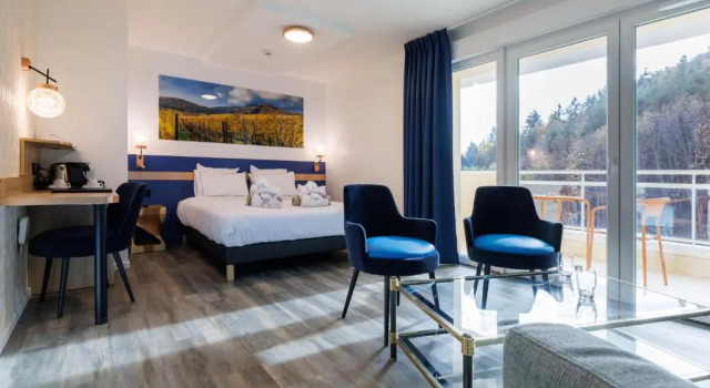 Номер Prestige Hotel SPA Restaurant Husseren Collections - Proche Colmar - Eguisheim