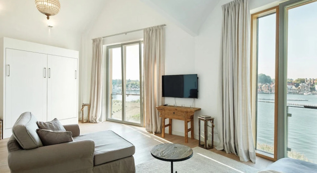 Апартаменты с балконом Penthouse Kapitänsbrücke