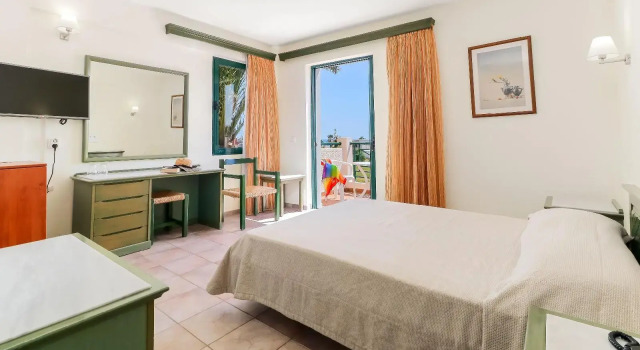 Kournas Village Beach Hotel, Забронировать Отель Отели Каврос 4 звезды, 4*