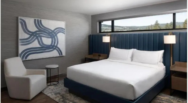Двухместный люкс с балконом Doubletree By Hilton West Kelowna