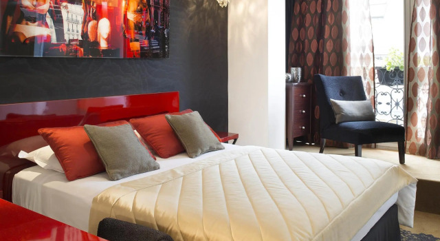 Кровать в общем номере Hotel Best Western Anjou Lafayette