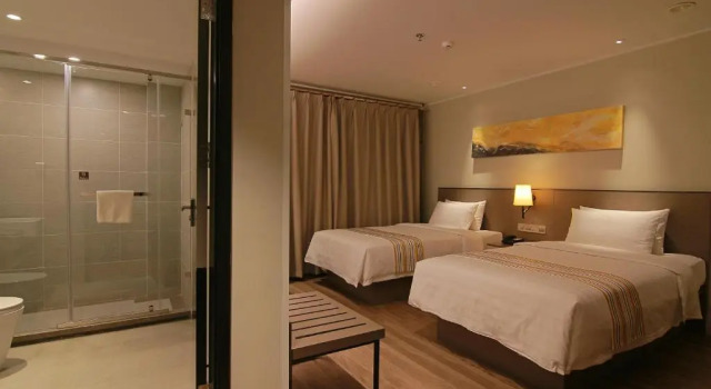 Двухместный номер Standard Homeinns Plus Zhangye Road Lanzhou Pedestaian