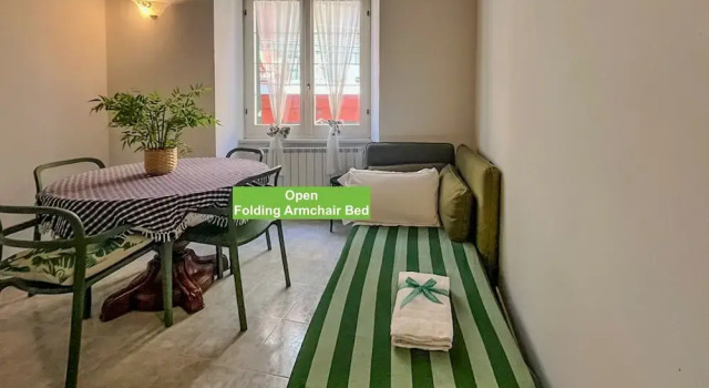 Апартаменты c 1 комнатой с балконом Picabon Quiet Apartment with AC & Balcony