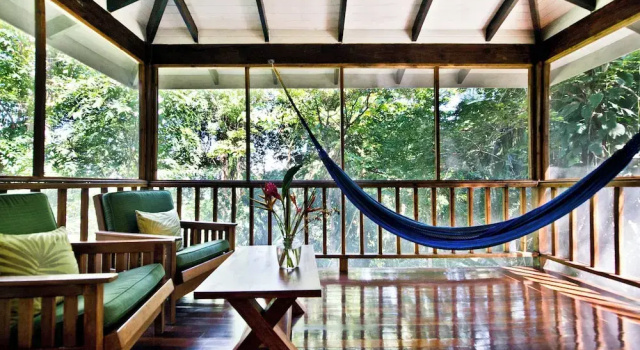 Четырёхместный номер Luxury с балконом Copal Tree Lodge a MuyOno Resort