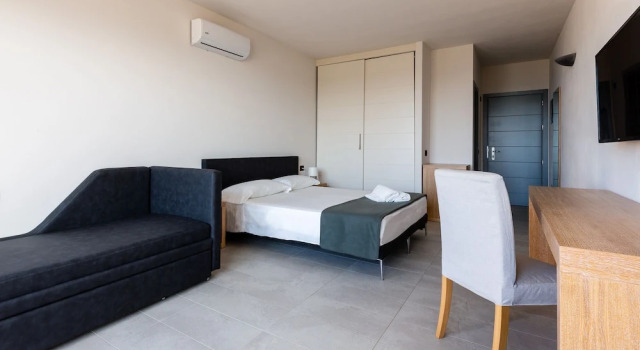 Superior Dreier Zimmer am Strand Hotel Delfino