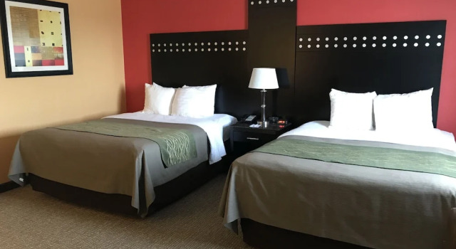 Четырёхместный номер Standard Travelodge by Wyndham Absecon Atlantic City