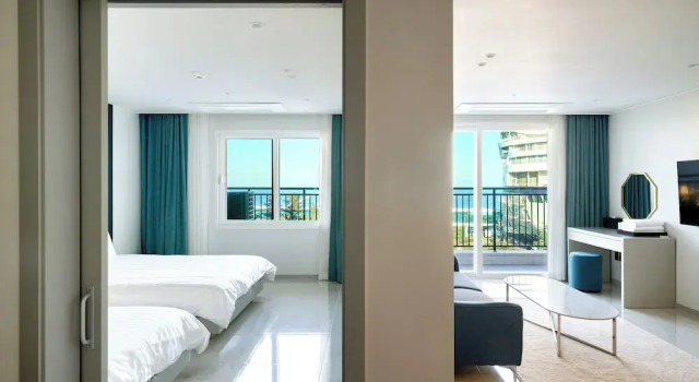 Полулюкс с видом на океан Hotel Withus Jeongdongjin