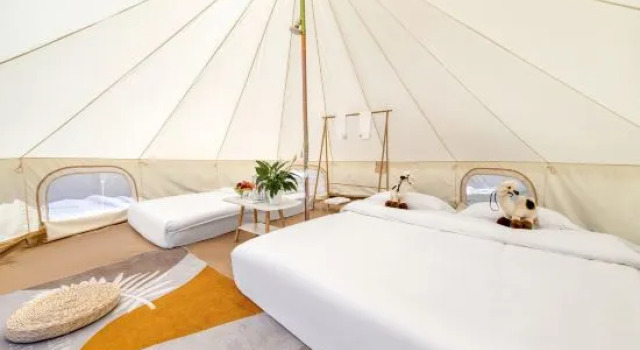 Семейный тент с видом на закат Shazhihai Desert Star Camp